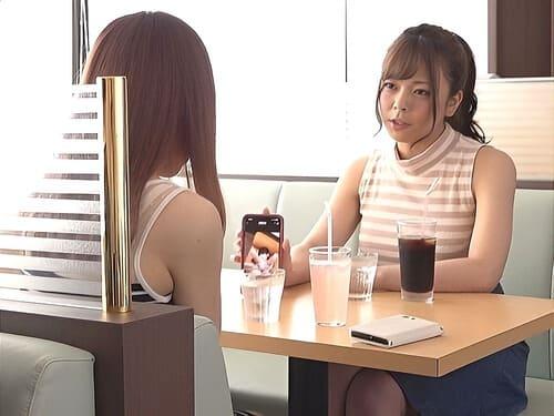 【有村のぞみ・岬あずさ】ドスケベ美人妻2人が男２人にマンコ弄らせ舐めさせ、フェラ、手コキ、勃起男根挿入腰振り絶頂。