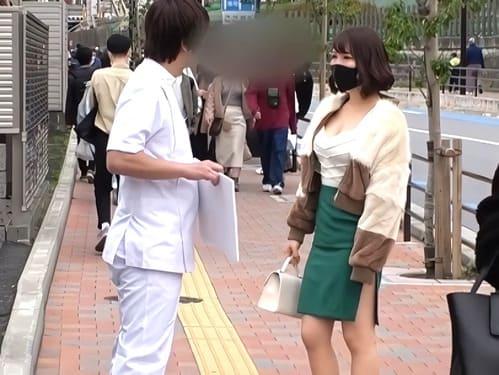 【巨乳素人ナンパ】22歳エステティシャンハメ初撮り。