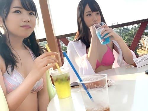 プールでナンパした素人美少女たちのマンコに電マ当て、フェラ、手コキ、勃起肉棒挿入ガン突き絶頂ハメ撮り。