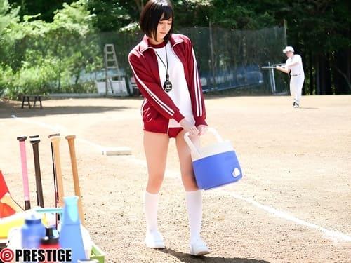 【涼森れむ】野球部マネージャーの巨乳制服美少女が部員にマンコ弄られ舐められ、フェラ、手コキ、勃起肉棒挿入絶頂ご奉仕。