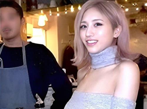 【素人ナンパ】地下バー店員のフリーターギャルを口説いてパイパンマンコ弄って舐めて、フェラ、手コキ勃起肉棒生ハメ激ピス。