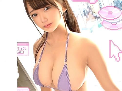 中出ししたくなるような21歳インストラクターの巨乳素人娘に潮吹きそうな電マ責め、フェラ、手コキ、パイズリ、肉棒生ハメ。