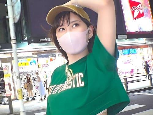 【素人ナンパ】ノリの軽い23歳元看護師の素人ギャルがマンコ弄られ手マン責め、フェラ、手コキ、勃起男根挿入ハメ初撮り。