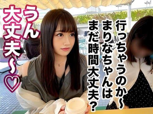 【巨乳素人JDナンパ】ロングヘアーの21歳Fカップ女子大生のマンコ弄り、フェラ、手コキ、尻コキ、勃起男根挿入ガン突き。