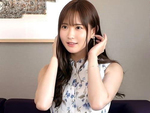 ロングヘアーの可愛らしい28歳OLの素人お姉さん。マンコ開いて弄って舐めて手マン責め、フェラ、手コキ、勃起男根挿入ガン突き。