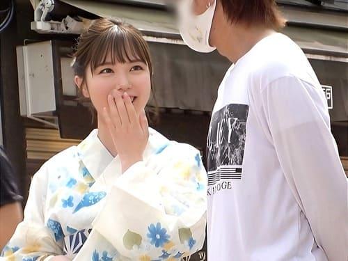【素人ナンパ】浴衣姿の21歳学生さんに声かけてマンコ弄って舐めて、フェラ、手コキ、勃起陰茎挿入腰振り絶頂。
