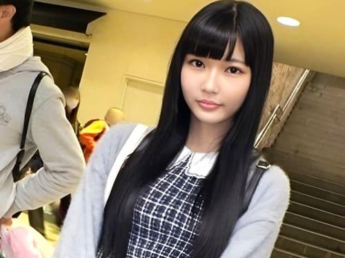 【素人ナンパ初撮り】ホテルに連れ込んだ地下アイドルのマンコ弄って舐めてディルド挿入責め、馬乗りイラマチオ責め。