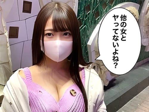 【巨乳美少女ハメ撮り】Iカップで感度良好な美少女のマンコに指挿入手マン責め、勃起肉棒生ハメガン突き絶頂。