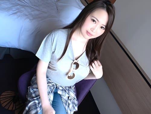 AV応募した26歳ゴルフスクールスタッフの巨乳素人お姉さんのマンコ弄って舐めて、フェラ、手コキ、勃起肉棒挿入ガン突き絶頂