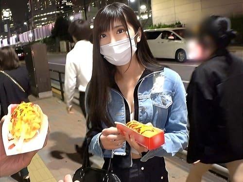 【素人ナンパ】黒髪ロングヘアーの23歳焼肉屋バイトのお姉さんのパイパン電マ、手マン責め潮吹き、フェラ、手コキ、ハメ初撮り。