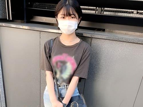 【素人ハメ撮り】専門学生の素人娘のパイパンマンコ手マン責め、勃起肉棒挿入ガン突き絶頂ハメ撮り。