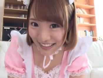 こんな可愛い顔してケツの穴や足の指まで舐めてくれる従順なメイドに種付け中出し