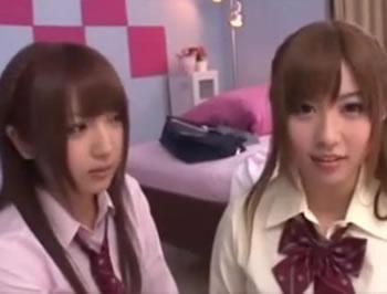 クラスメイトの美少女2人に告られ「どっちがいいか選んで」と体で…2人に中出し♥