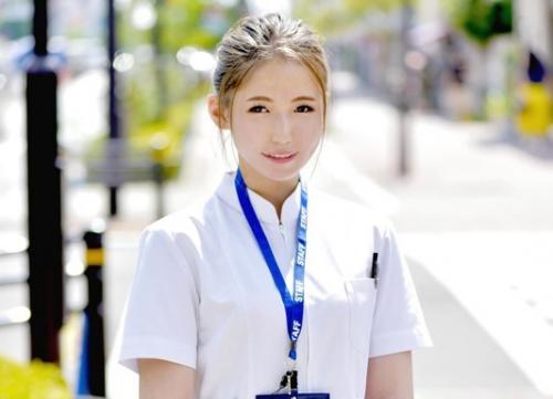【マジックミラー号】巨乳の色白ナース！「え？中に出したんですか？」パイパンマンコにガッツリ中出し！