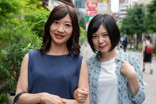 【素人】街行く母娘をナンパしてホテルで3P中出しセックス！