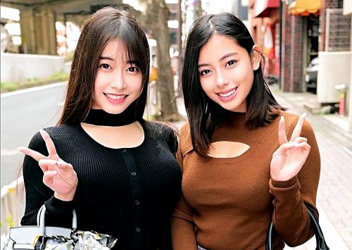 【素人】「あっ！旦那持ちなのに中に出しちゃった！」友だち同士のお綺麗な若妻さんと温泉ハーレム！