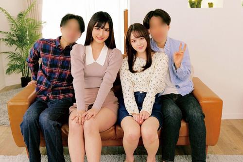 【素人】パートナーを交換するスワッピングゲームに挑戦！相手の彼女＆彼氏をより多くイカせたら賞金100万円！