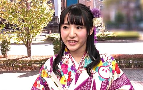 【マジックミラー号】成人式帰りの美少女をナンパ！「もっともっと…。」とチンポを求めちゃうスケベな二十歳！