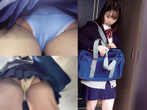 【素人盗撮】男がロリJKをストーカー盗撮！同じマンションに住む現役女子高生を隠し撮り！
