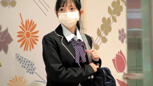 【素人】同級生の彼が出来たばかりの女子高生に声掛け！「大人のオチンチンって大きい…。」ロリJKのキツマンに中出しまで！