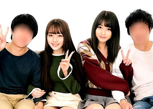 【素人企画】知らないチンポなのにガチイキ！？相手の彼女＆彼氏をより多くイカせたほうが賞金100万円！