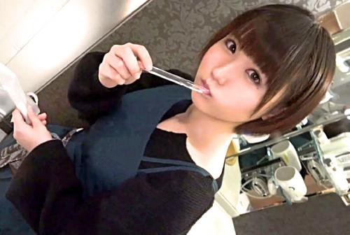 【素人】可愛い顔して下ネタ大好きなショートカット女子！