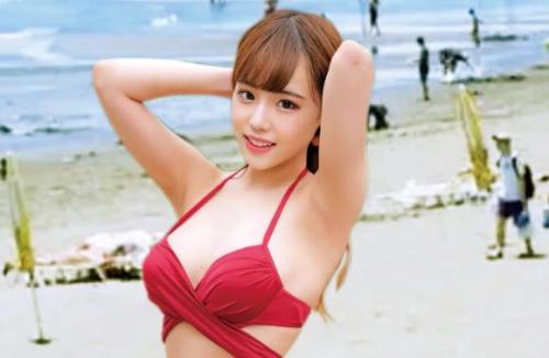 【素人】江の島でナンパした美しすぎるパイパンのSSS級BODYな水着ギャルとゴムなしセックス！