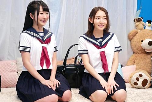 【マジックミラー号】JK2人に声掛け！「夏服って薄くてエロいよね？」田舎で育った夏服女子校生を脱がす！