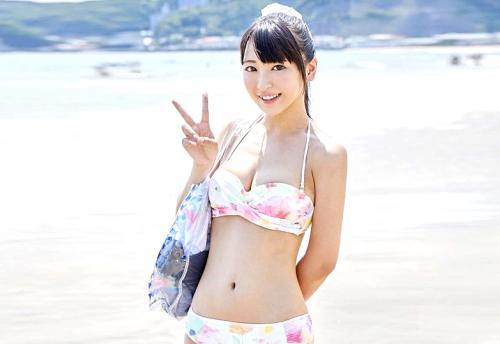 【マジックミラー号】水着の美女に声掛け！「海で温泉どうですか？」清楚おマンコに中出しまで！