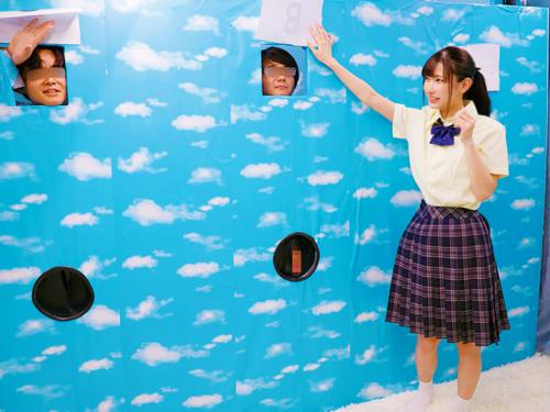 【素人】女子○生限定 彼女さん！彼氏のチ○ポ当ててください！！inマジックミラー号 学園のマドンナ 宮西ひかる【MM号】