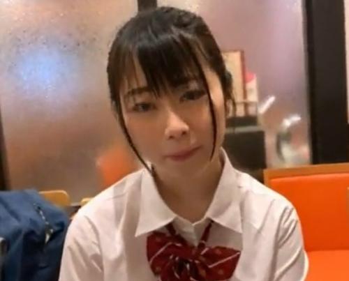 ＜素人×JK＞美少女がAV参戦！！優等生なのに実は超エッチ！汚いチ〇ポにガン突きされて汚されていく！！