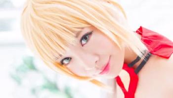 【コスプレ】おとなしい赤セイバーちゃんを背徳感たっぷりに犯す！