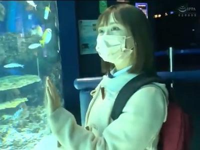 【素人JK】『塾の先生とJKが！？』コロナだが生徒と塾の教師が水族館でデート→ホテルで制服を着衣してセックスしてハメ撮り