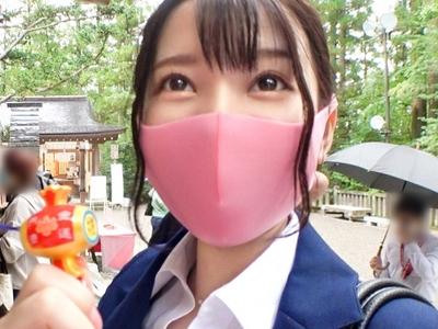 【素人ナンパ企画】『コロナ禍でS級美少女とデートｗ』美人OLに会社をサボらせ混浴風呂などでデート→パンスト破りセックスｗ