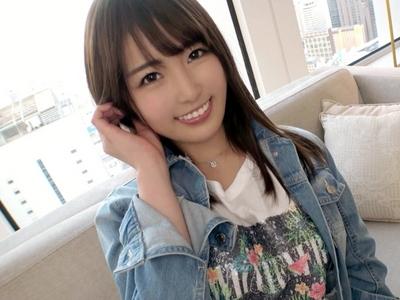 【ガチ素人】『卒業記念にもう一度Hしに♡』SS級アイドル顔の美爆乳JDがAV男優のデカチン目当てで2度目のAV応募！？