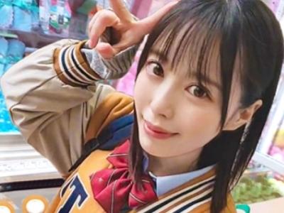 【現役JK】『1○歳JKと…』制服JKと買い物デート中に逆さ撮りパンチラ盗撮→ラブホテルに連れ込み電マ責め→着衣セックス