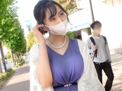 【素人ナンパ企画】『結婚式帰りの…Mカップ！？』医療関係の爆乳娘に声かけ→プリクラデート→ホテルに連れ込みセックス