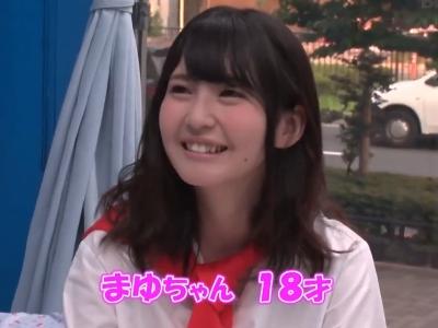 18歳まゆちゃん。貧乳の体で感じまくってイキまくりｗ