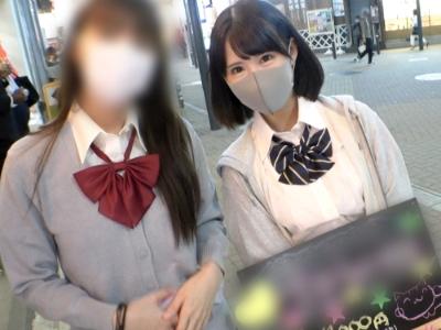 【ガーズルバー店員】『制服の店員とヤレたｗ』J○の制服のロリ店員をホテルに連れ込み着衣セックス【素人ナンパ企画】
