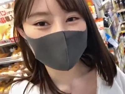 【削除注意】『SS級の美人OLゲットｗ』コロナ禍でネットでナンパした美巨乳OLとデート→ホテルで神乳を拝みおもちゃ責めｗ