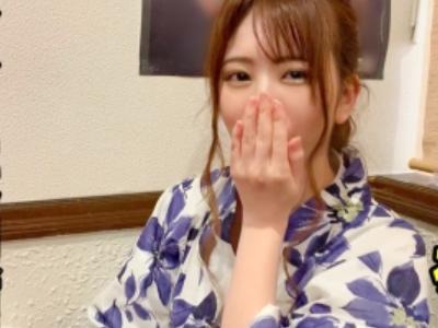 【浴衣JK】『現役JKが親に内緒で温泉旅行ｗ』爆乳のJKと温泉旅館の部屋でパイズリや着物で着衣セックスしてハメ撮りｗ