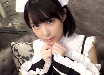 【素人ナンパ】『美巨乳のメイドコス娘とｗ』SNSでナンパしたメイド服のコスプレ娘とHな撮影会→背面騎乗位や立ちバックｗ