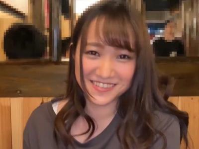 【素人ナンパ】『SS級の顔でGカップｗ』SNSでナンパした美爆乳の娘と居酒屋デート→自宅に連れ込み泥酔させセックスｗ