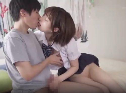 最強めちゃカワJKに密着ベロチュー手コキで奉仕してもらうのが最高ｗ