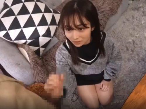 清楚な激カワ素人が手コキで大量射精させる神動画ｗ