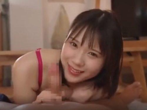 超絶かわいい美少女がてこきやフェラチオで射精させる