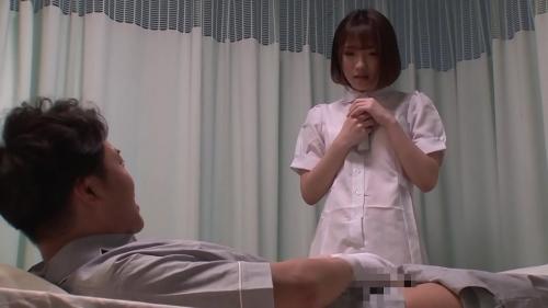 菊川みつ葉《看護婦とエッチ》両手を怪我してオナニーが出来ない俺を気の毒に思った新人ナースが、親切に手コキをしてくれ・・・
