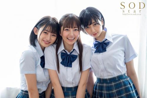【青空ひかり、夏目響、宮島めい】盛りのついた美人女子高校生達が教師とサルのようにセックスしまくるWWW