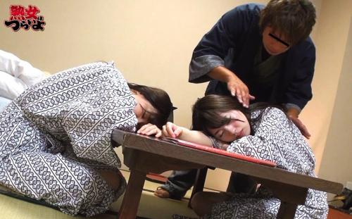 旅館で女先生を眠らせレイプ!部屋のポットに睡眠薬を入れ動けなくしてハメる!