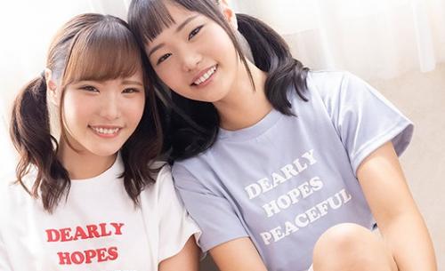＜本物双子　姉妹＞お互いのプレイに興味津々！双子の姉妹が3Pセックスしちゃう！！